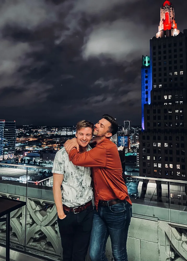 Brett and Jordan, just engaged