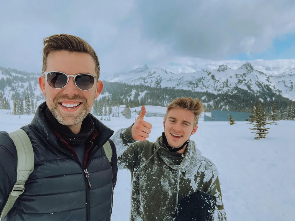 Brett and Jordan, March 2021